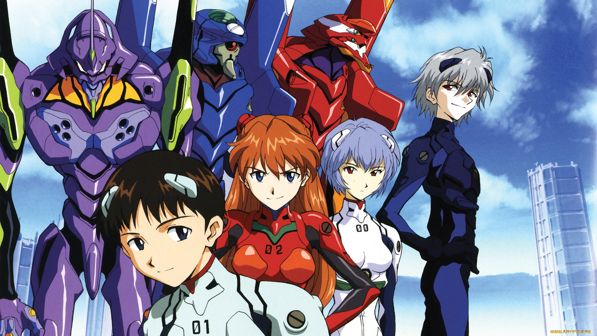 Обои Evangelion Аниме Evangelion, обои для рабочего стола, фотографии  evangelion, аниме, персонажи Обои для рабочего стола, скачать обои картинки  заставки на рабочий стол.